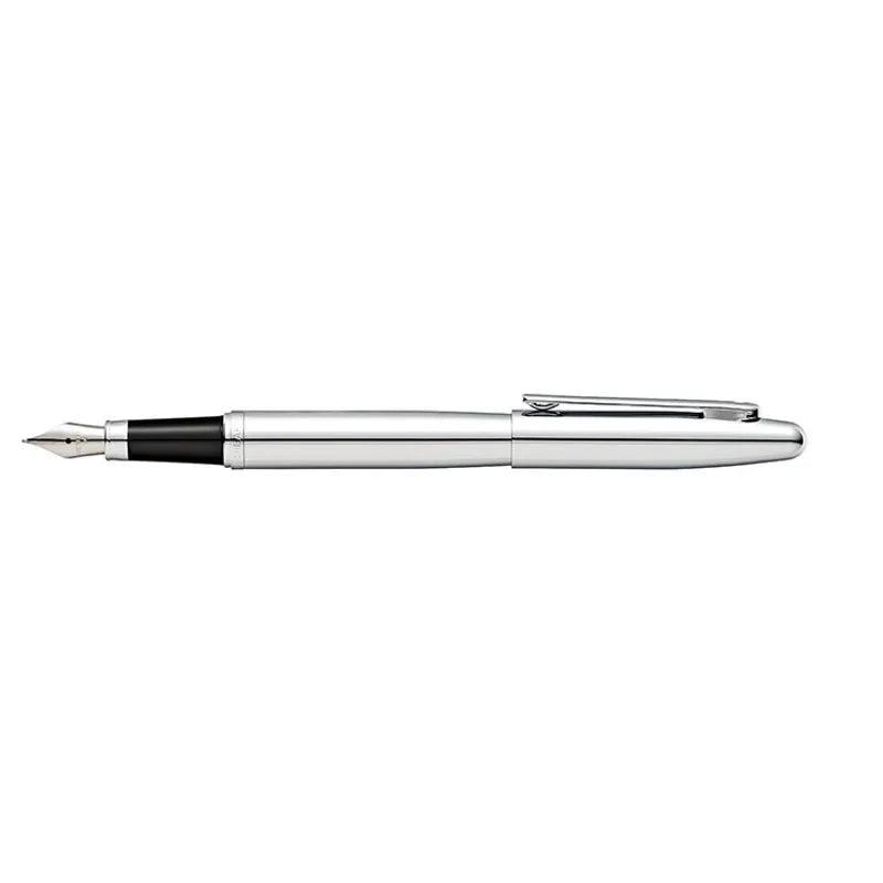 Sheaffer 9421 VFM Fountain Pen (Medium) Polished Chrome with Chrome-Plated Trim Sheaffer